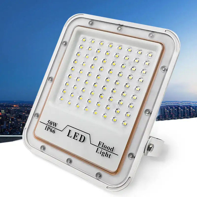 Buiten waterdicht grijs overstromingslicht 30w 50w 100w 200w Led overstromingslicht voor stadion